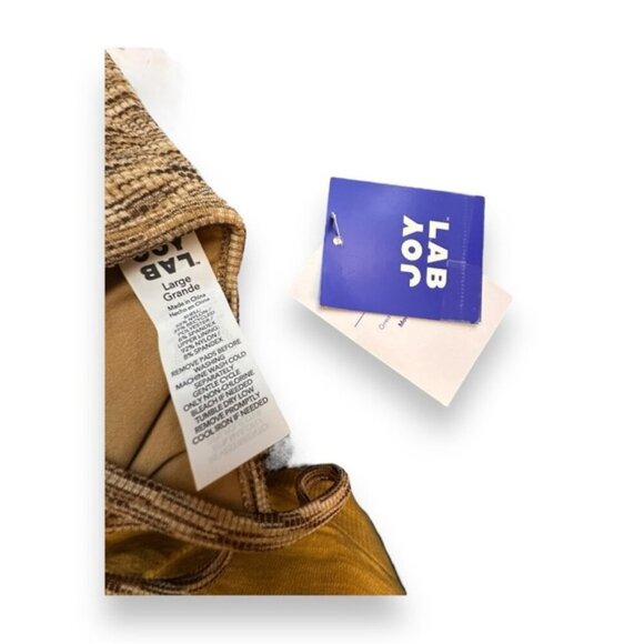 🆕 NWT Women’s L Large JoyLab Open Back Nude Bodysuit - Picture 8 of 11